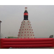 Coca-Cola inflatable climbing